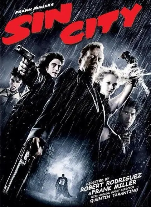 《罪恶之城》：黑色暴力美学巅峰，致郁与荷尔蒙的狂欢盛宴！